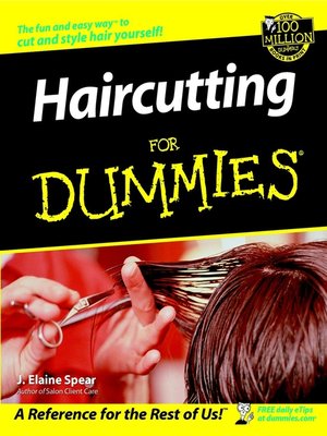 cover image of Haircutting For Dummies